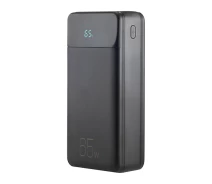 Придбати - універсальну мобільну батарею  Павербанк Power Bank XO PR201 30000mAh (QC22.5W/PD65W) (Black)