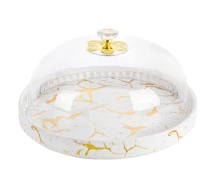 Придбати - предмет сервировки  Тарілка з кришкою 24,5x12 см Lefard 926-006