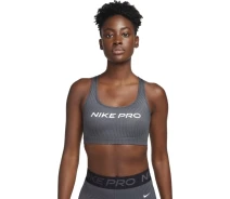 Придбати - жіночий спортивний топ  Топ жіночий Nike W NP SWSH LGT SPT AOP BRA темно-сірий FN4708-060 Розмір XS (FN4708-060_XS)
