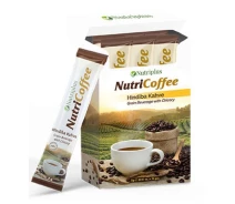 Придбати - каву  Розчинна кава з цикорієм у стиках, Nutri Coffee Nutriplus, 16 шт по 2 г Farmasi