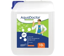 Придбати - хімію для басейнів  Рідкий засіб AquaDoctor pH Minus (Серчано 35%) 10 л