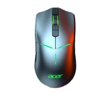 Придбати - мишку для ноутбука  Миша ACER OMR139 (3212) ігрова з комбінованим підключенням USB, Bluetooth, USB 2.4ГГц, RGB, 4800DPI, сірий