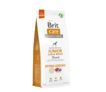 Придбати - корм для собаки  Корм Brit Care Junior Large Breed Lamb Hypoallergic сухий гіпоалергенний для цуценят та юніорів великих та гігантських порід 12 кг (8595602559046)
