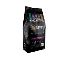 Придбати - корм для собаки  Корм Savory Medium Breed Rich in Fresh Turkey & Lamb сухий з індичкою та ягням для собак середніх порід 12 кг (4820232630273)