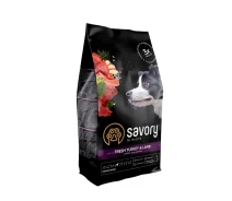 Придбати - корм для собаки  Корм Savory Medium Breed Rich in Fresh Turkey & Lamb сухий з індичкою та ягнятком для собак середніх порід 3 кг (4820232630266)