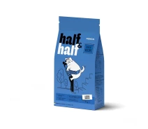 Придбати - корм для собаки  Корм Half&Half Adult Dogs Large Breed сухий з яловичиною для дорослих собак великих порід 2 кг (4820261920765)