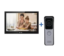 Придбати - відеодомофон  Комплект Dahua Premium DHI-VTH5341G-W+ DHI-VTO2311R-WP