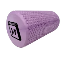 Придбати - масажний валик  Ролер масажний для МФР та йоги EasyFit Foam Roller 30 см EF-2024-V Бузковий