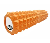 Придбати - масажний валик  Ролер масажний для МФР і йоги EasyFit Grid Roller EF-2028-OR v.2.2 45 см Помаранчевий