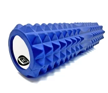 Придбати - масажний валик  Ролер масажний для МФР і йоги EasyFit Grid Roller EF-2028-BL v.2.2 45 см Синій
