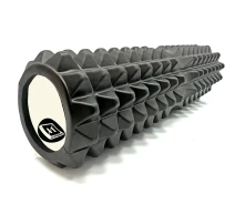 Придбати - масажний валик  Ролер масажний для МФР і йоги EasyFit Grid Roller EF-2028-BK v.2.2 45 см Чорний