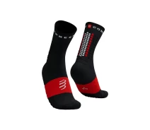 Придбати - жіночу шкарпетку  Ергономічні спортивні шкарпетки Compressport Ultra Trail Socks V2.0, Black/Red, T1 (35-38)