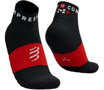 Придбати - жіночу шкарпетку  Шкарпетки спортивні для бігу Compressport Ultra Trail Socks V2.0 Low, Black/Red, T1 (35-38)