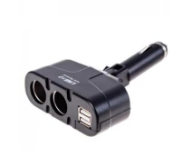Придбати - розгалужувач і прикурювач  Розгалужувач прикурювача 2в1 + 2USB VOIN ( ) WF-0668
