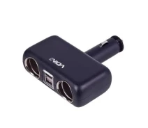 Придбати - розгалужувач і прикурювач  Розгалужувач прикурювача 2в1 + 2USB VOIN ( ) SC-2004-VOIN