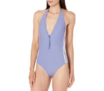 Придбати - злитий купальник  Здільний Купальник Calvin Klein 1159800443 (Бузовий, XS) (art975196)