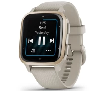 Придбати - смарт-годинник  Cмарт-годинник Garmin Venu SQ Music 2 French Gray/Cream Gold