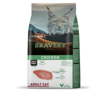 Придбати - корм для кота  Корм Bravery Cat Adult Chicken сухий з куркою для дорослих котів 600 гр