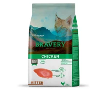 Придбати - корм для кота  Корм Bravery Kitten Chicken сухий з куркою для кошенят 2 кг