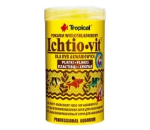 Придбати - корм для риби  Корм для риб Tropical Ichtio-vit у пластівцях 250 мл (597)