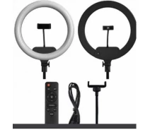 Придбати - кільцеве світло  Лампа кільцева зі штативом Makeup AL 33 cм. 36 ват. з пультом (al-33)