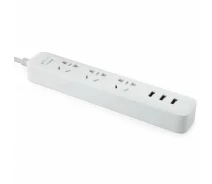 Придбати - мережевий фільтр  Фільтр мережі Xiaomi Mi XMCXB01QM Power Strip 3 розетки 3USB White