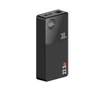 Придбати - універсальну мобільну батарею  УМБ Powerbank Q8, QC3.0 22,5W + PD20W, повербанк, 30000 mAh (black)