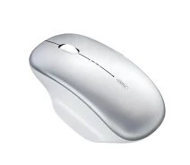 Придбати - мишку для ноутбука  Миша бездротова INPHIC M1 з підключенням USB 2.4ГГц, акумулятором, 2400 DPI, срібло