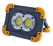 Придбати - прожектор  Прожектор світлодіодний з акумулятором Lemanso LMP90 USB OSL+COB LED 20W 300Lm+300Lm 6500K IP65