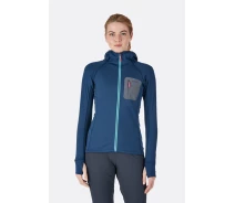 Придбати - жіночу спортивну кофту  Кофта Rab Superflux Hoody wmns 10 Синій