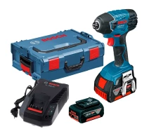 Придбати - пневматичний гайковерт  Гайкокрут ударний акумуляторний Bosch Professional GDR 18 V-LI в L-Boxx 136 з 2 акб GBA 18V 4.0Ah та з/п AL 1860 CV.