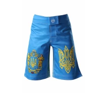 Придбати - дитячі спортивні шорти  Шорти Berserk Sport MMA Hetman 146 - 152 см light blue (SH0909Bl)