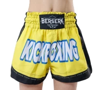 Придбати - дитячі спортивні шорти  Шорти Berserk Sport THAI KICK ATTACK M yellow (019929)