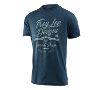 Придбати - чоловічу футболку  Футболка TLD Widow Maker Tee [Indigo/Black Heather] розмір S (701821002)