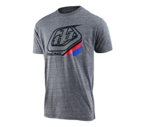 Придбати - чоловічу футболку  Футболка TLD Precision 2.0 Tee (Vintage Gray/Snow) розмір S (701809012)