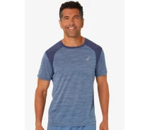 Придбати - чоловічу футболку  Чоловіча футболка ASICS Road SS Top 2011C992-400 Denim Blue/Thunder Blue L