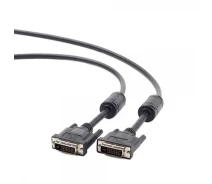 Придбати - кабель та перехідник  Кабель Cablexpert (CC-DVI2-BK-6) DVI-D - DVI-D Dual link, 1.8м, чорний