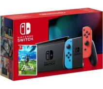 Придбати - ігрову консоль  Ігрова консоль Nintendo Switch Neon Blue-Red (Upgraded version) + Гра The Legend of Zelda: Breath of the Wild