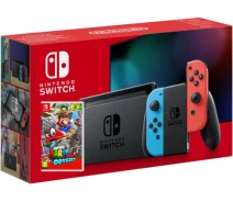 Придбати - ігрову консоль  Ігрова консоль Nintendo Switch Neon Blue-Red (Upgraded version) + Гра Super Mario Odyssey