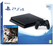 Придбати - ігрову консоль  Ігрова консоль Sony Playstation 4 Slim 500Gb + Ghost of Tsushima