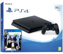 Придбати - ігрову консоль  Ігрова консоль Sony Playstation 4 Slim 500Gb + UFC 4