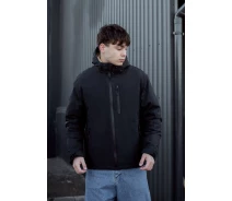 Придбати - куртку мужскую  Однотонна чорна куртка Staff vuso black (p101-0206-XS)