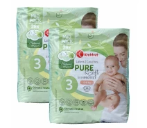 Придбати - підгузник  Дитячі підгузки Kruidvat Pure & Soft 3 (4-9 кг) 56 шт