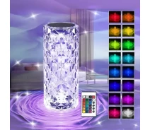 Придбати - нічник  Кришталева настільна Лампа Ромб 8962