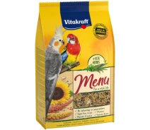Придбати - корм для птиці  Корм для птахів Vitakraft Menu для німф та великих папуг 1 кг (436) (611920-01)