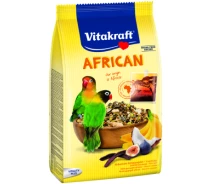 Придбати - корм для птиці  Корм для птахів Vitakraft African для нерозлучників та інших маленьких африканських папуг 750 г (410) (611918-01)