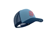 Придбати - кепку  Сітчаста кепка із вигнутим козирком Compressport Trucker Cap, Denim/Poiseidon