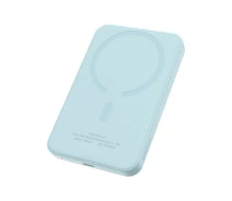 Придбати - універсальну мобільну батарею  Павербанк BASEUS Magnetic Mini 5000mAh 20W з бездротовою зарядкою Qi 15W Blue (P1-00)