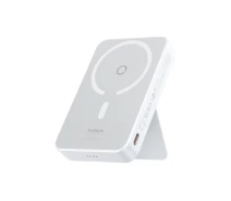 Придбати - універсальну мобільну батарею  Павербанк BASEUS Magnetic MagPro 5000mAh 20W з бездротовою зарядкою Qi 15W White (P1-00)