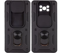 Придбати -  Удароміцний чохол Camshield Serge Ring for Magnet для Xiaomi Poco X3 NFC (Чорний) (1162316)